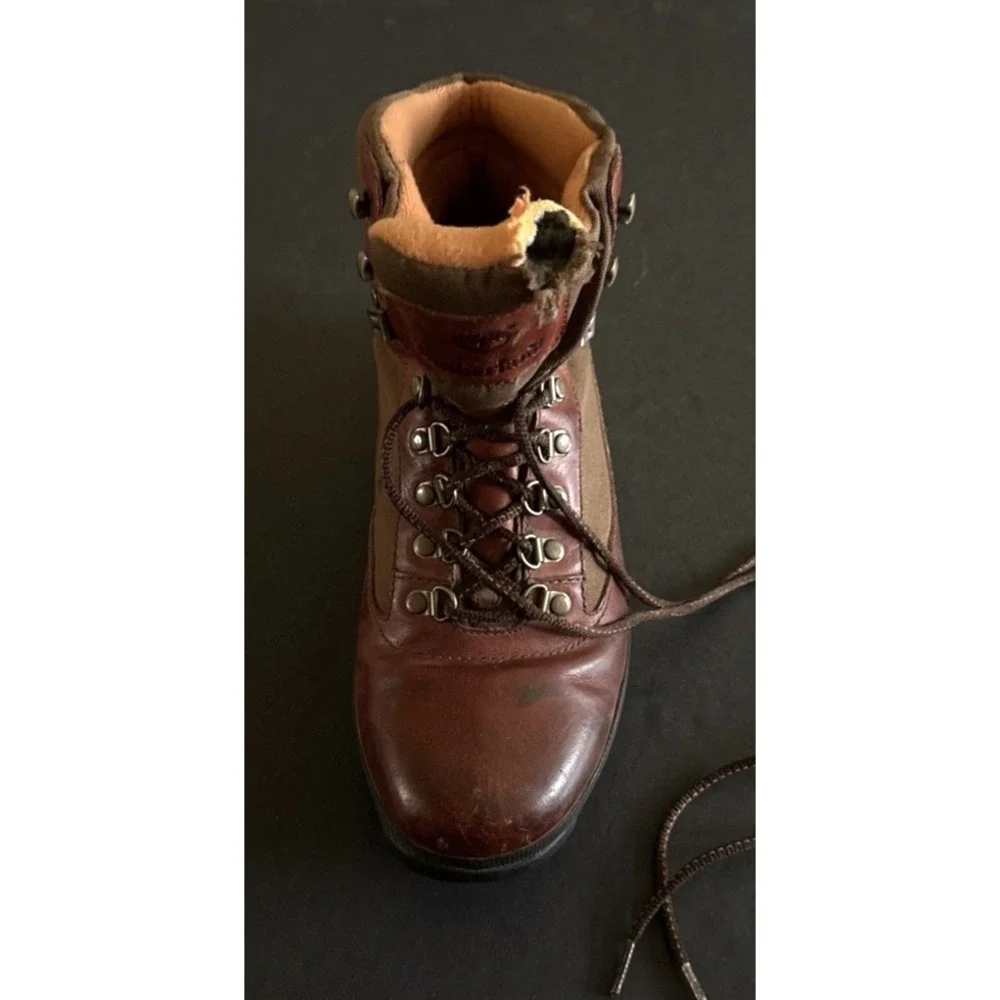 Timberland Men's Brown Leather Boots Size 11M